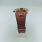 Poljot Chronograph 23 Jewels Handaufzug Goldfarben Schwarz Vintage Herren Uhr