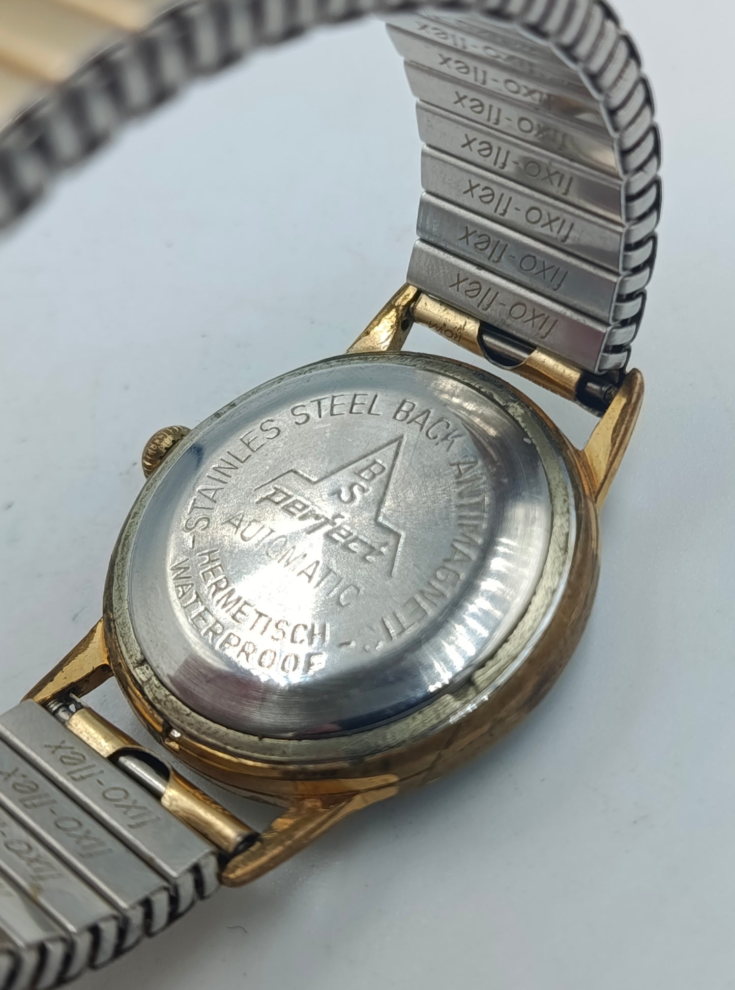 Bifora Automatic Antimagnetic Hermetisch Waterproof Vintage Herren Uhr