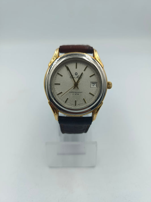 Armbanduhr Charles Muller Herren Vintage Quarz 3 ATM Wasserdicht