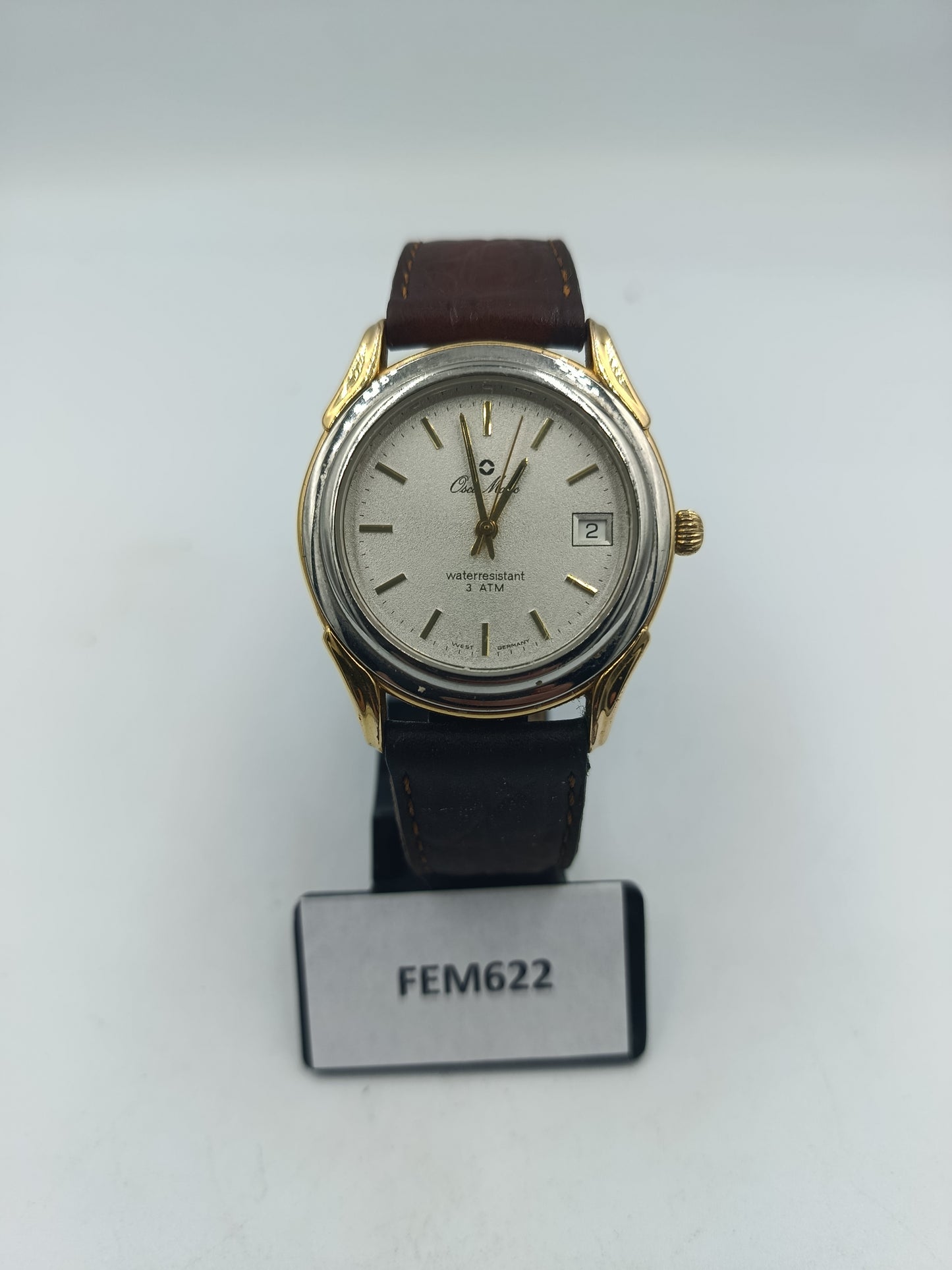 Armbanduhr Charles Muller Herren Vintage Quarz 3 ATM Wasserdicht