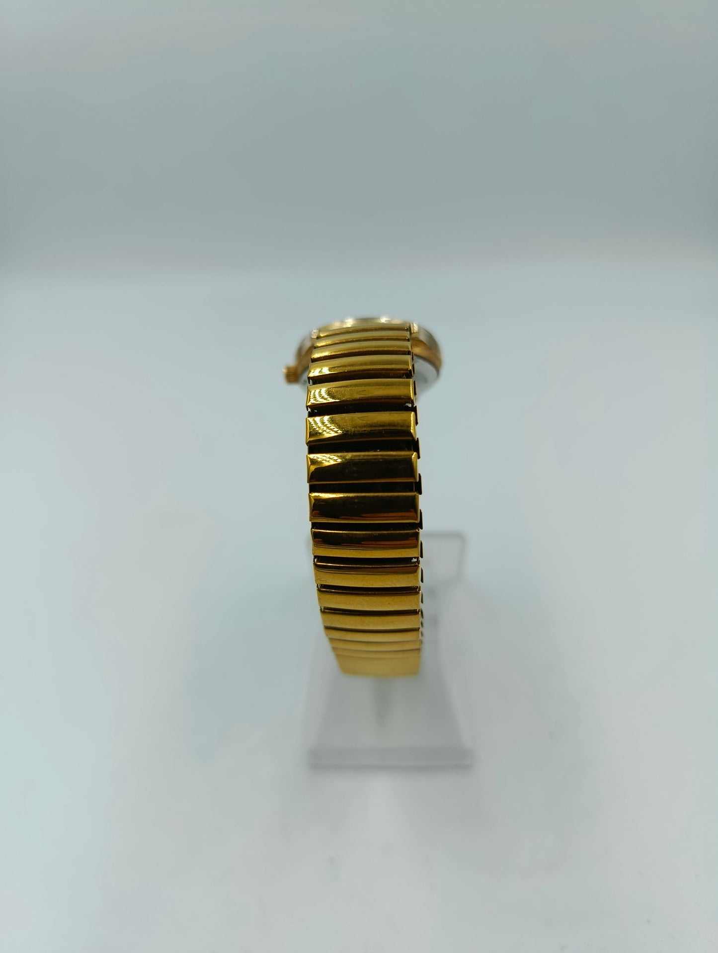 Mitron Armbanduhr Goldfarben Elastisch Klassisch Elegant