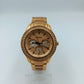 Fossil Armbanduhr Roségold Edelstahl Strass Chronograph Stilvoll