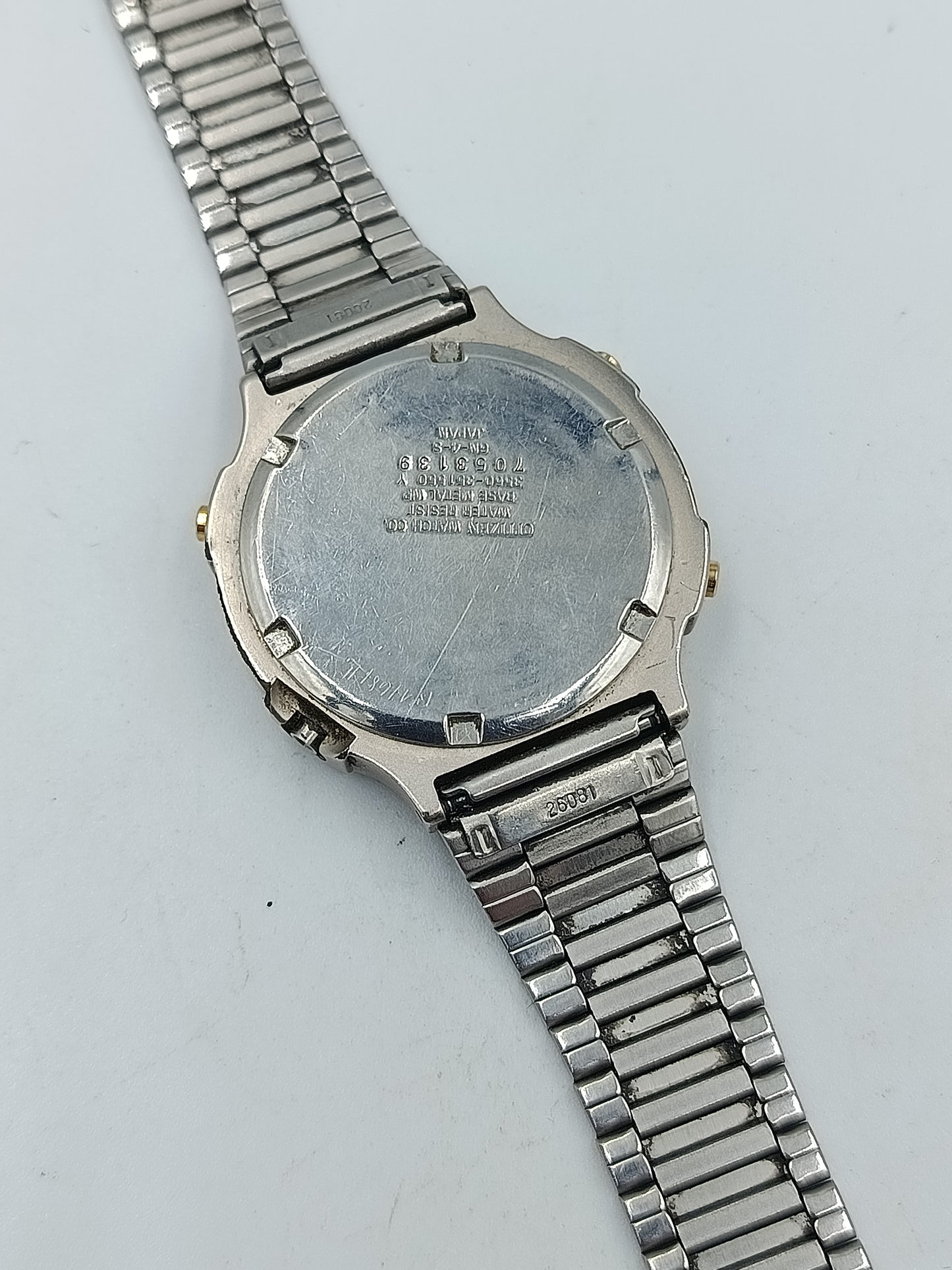 Citizen Quartz Chronograph Herrenarmbanduhr Edelstahl