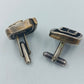 Vintage Manschettenknöpfe 835 Silber Modernist Design