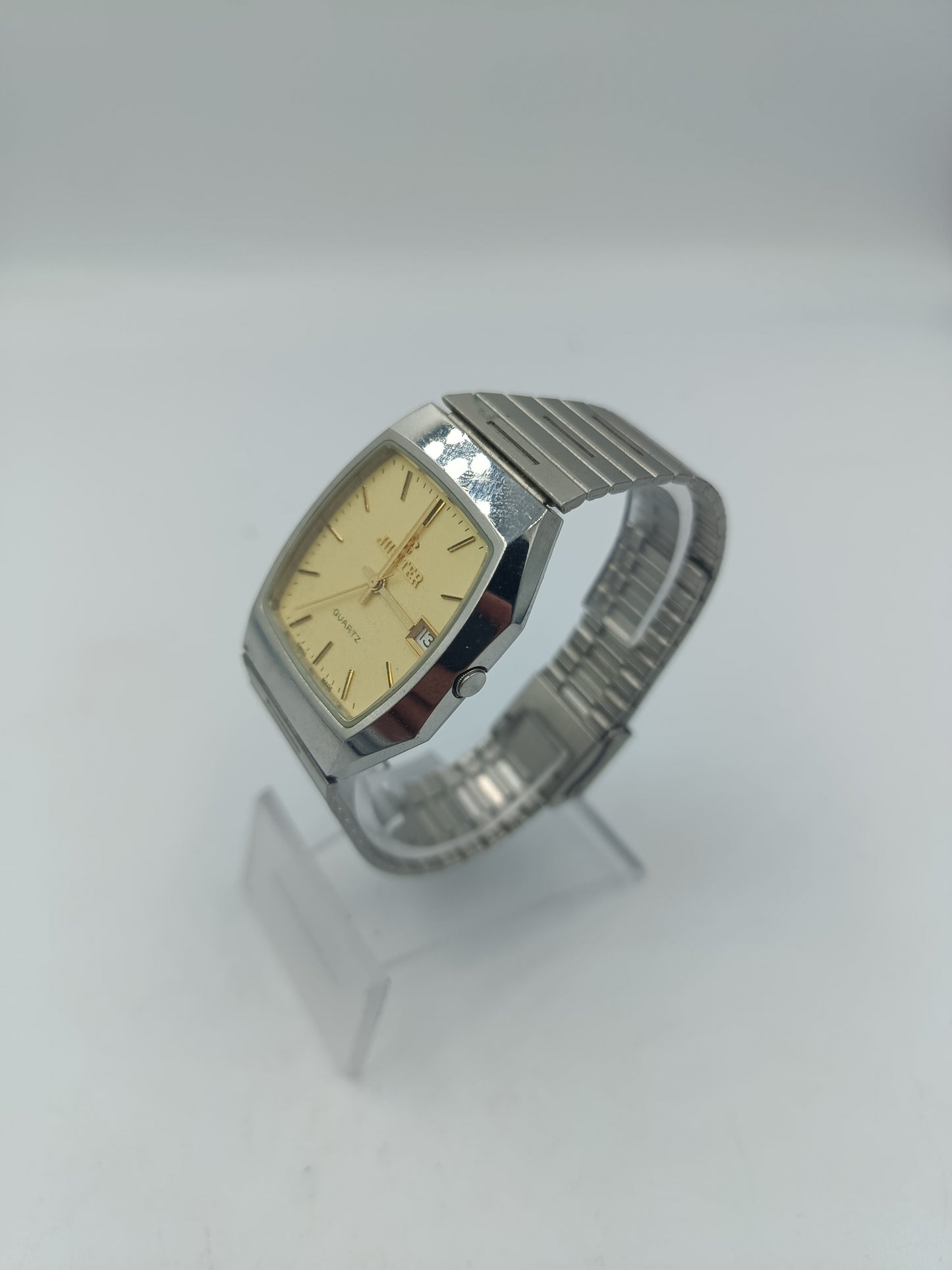 Juweler Quartz Armbanduhr mit Datumsanzeige