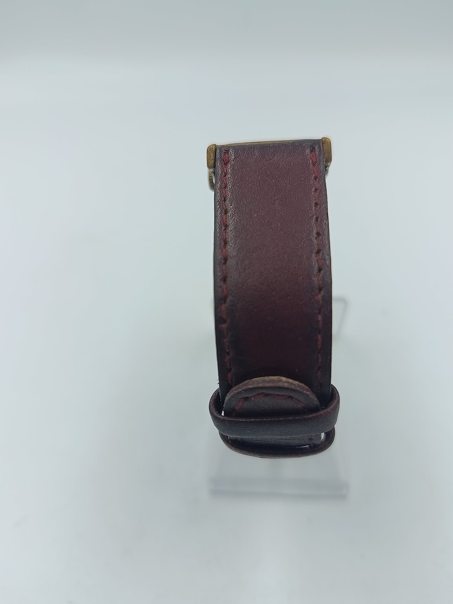 Lebo Herrenarmbanduhr Gold Rechteckig Quartz Vintage