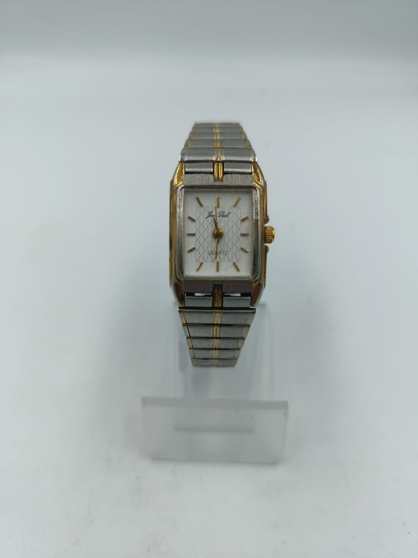 Jean Paul Armbanduhr Bicolor Rechteckig Quartz