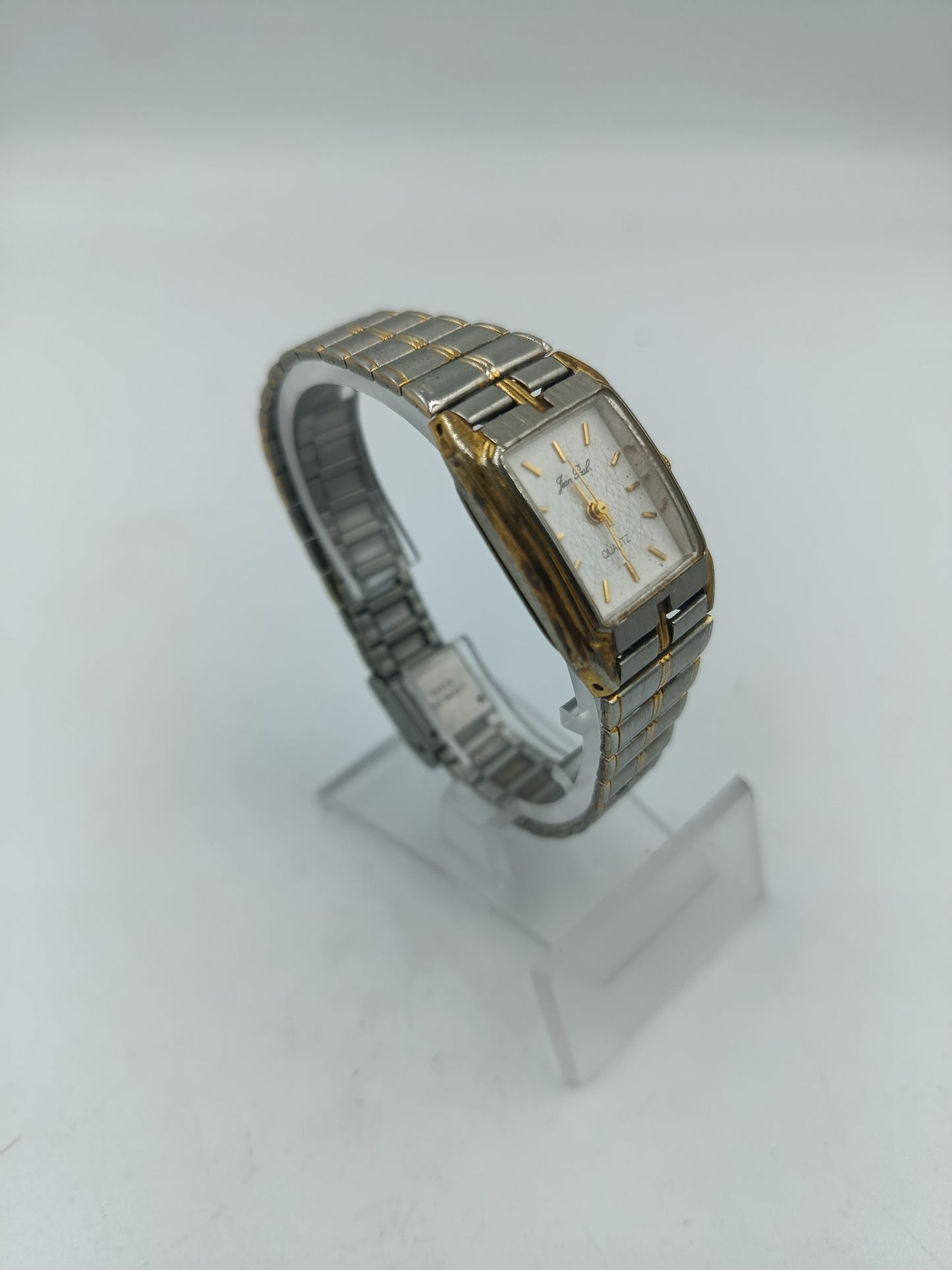 Jean Paul Armbanduhr Bicolor Rechteckig Quartz