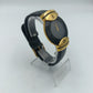 Laura di Sogni Damenarmbanduhr Schwarz Gold Quartz Elegant