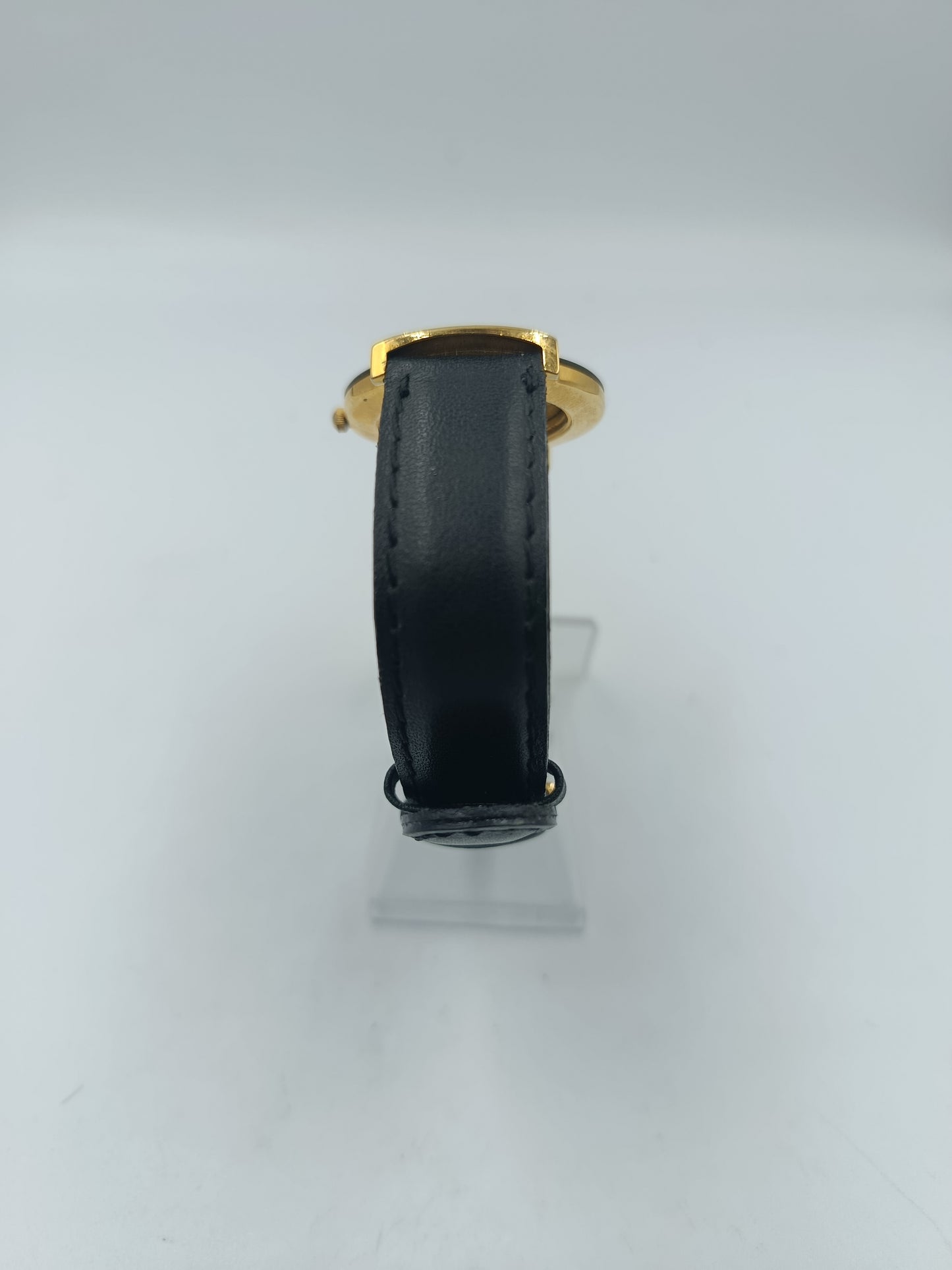 Laura di Sogni Damenarmbanduhr Schwarz Gold Quartz Elegant