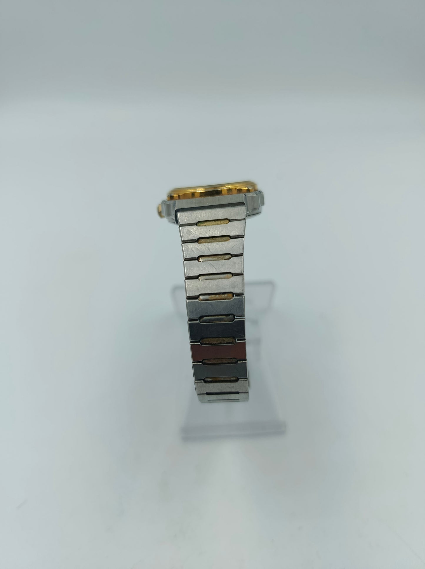 Tempic Herrenarmbanduhr Bicolor Quartz mit Datumsanzeige