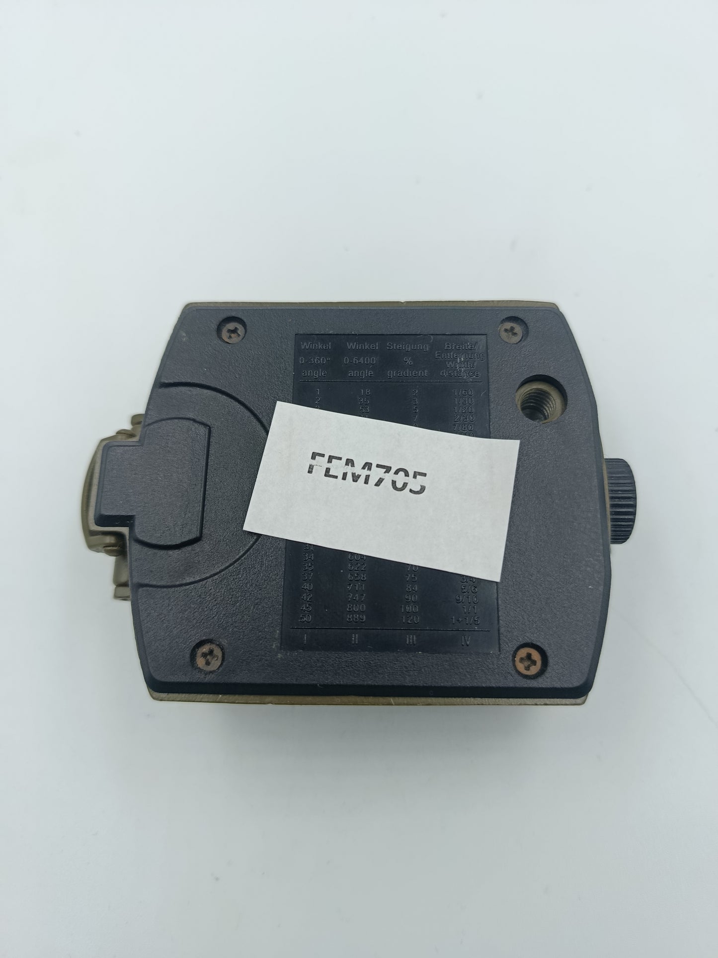 Militärischer Kompass mit Lupe und Libelle Klappbar Messing Olivegrün