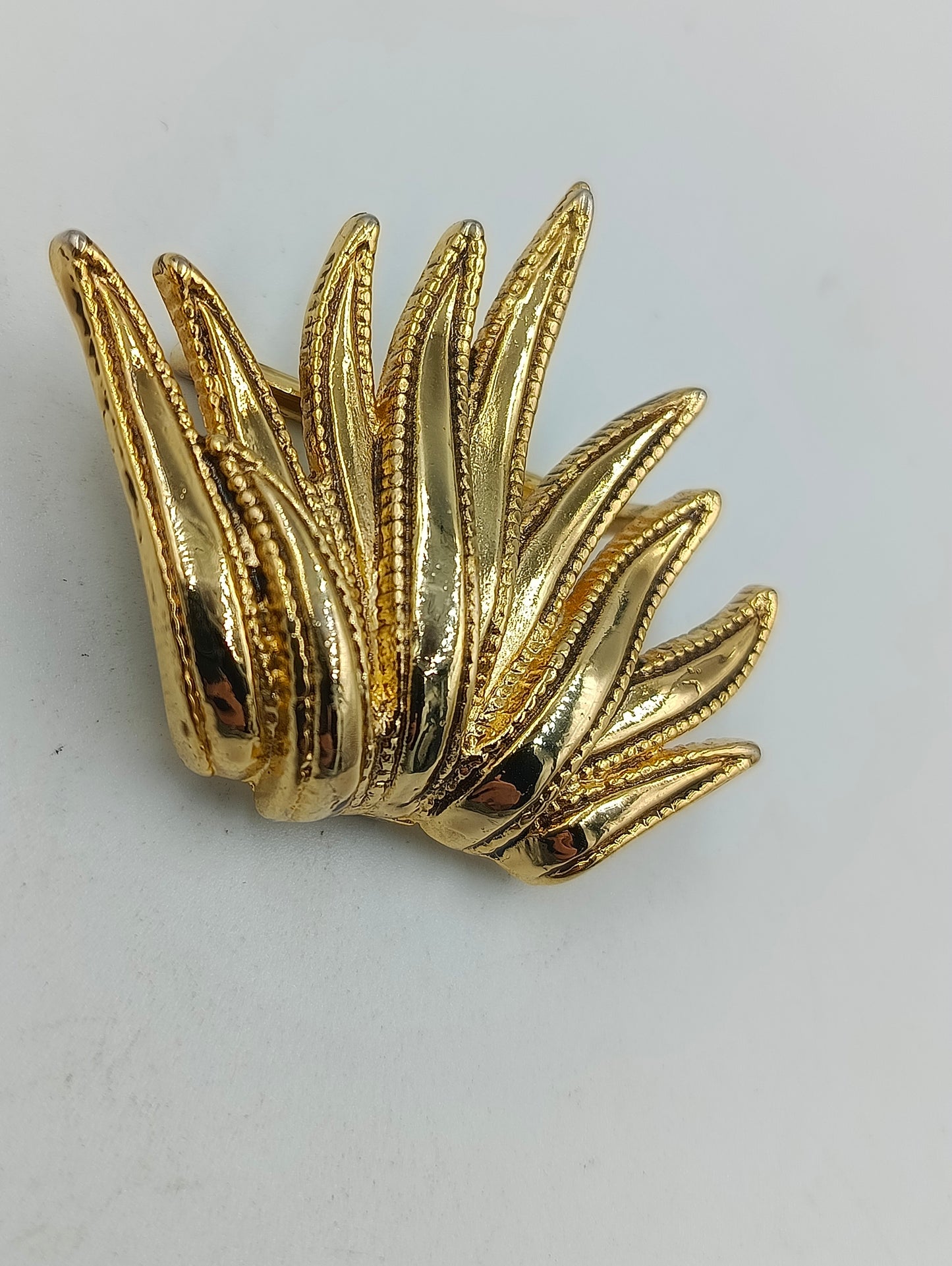 Goldfarbene Anhänger Made in Spain Vintage Design