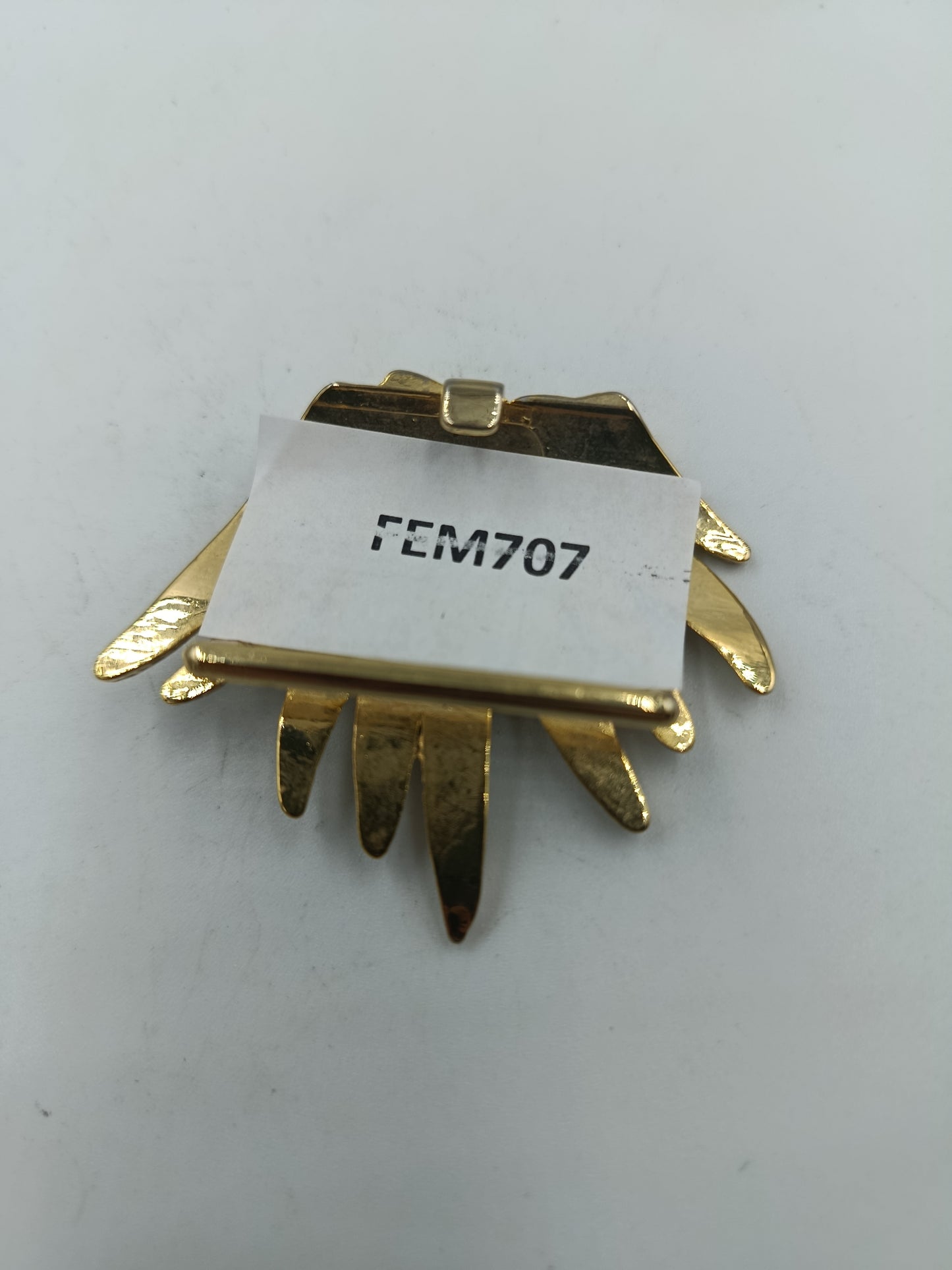 Goldfarbene Anhänger Made in Spain Vintage Design