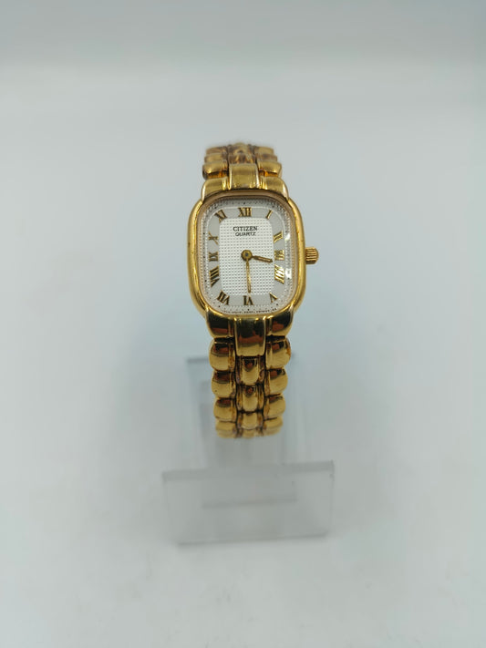 Citizen Quartz Damenuhr Goldfarben Klassisch Elegant