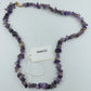 Amethyst Kette mit Naturstein Splittern