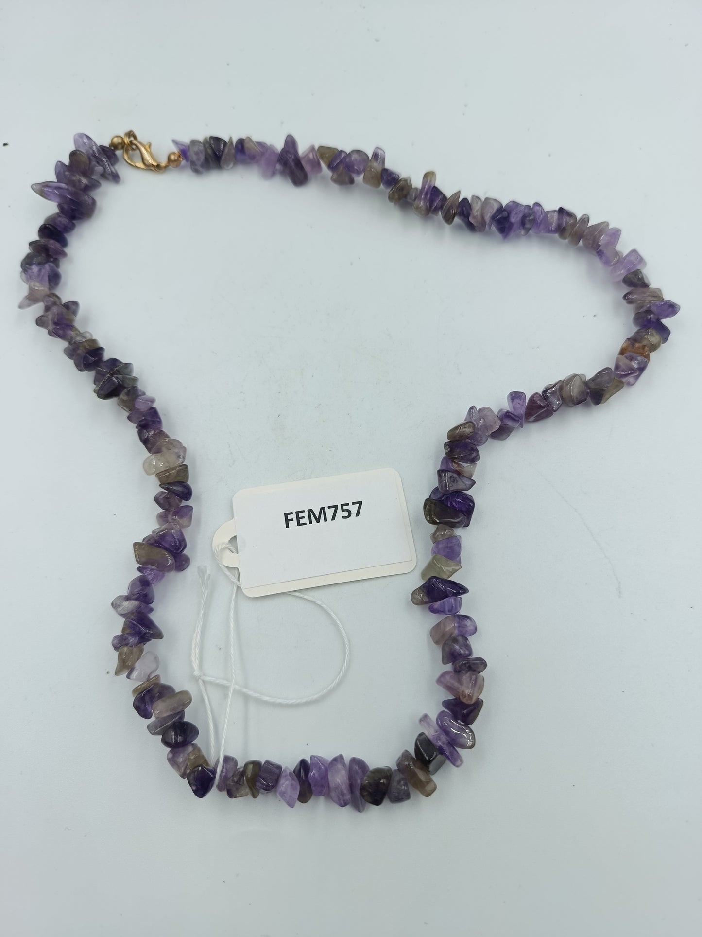 Amethyst Kette mit Naturstein Splittern