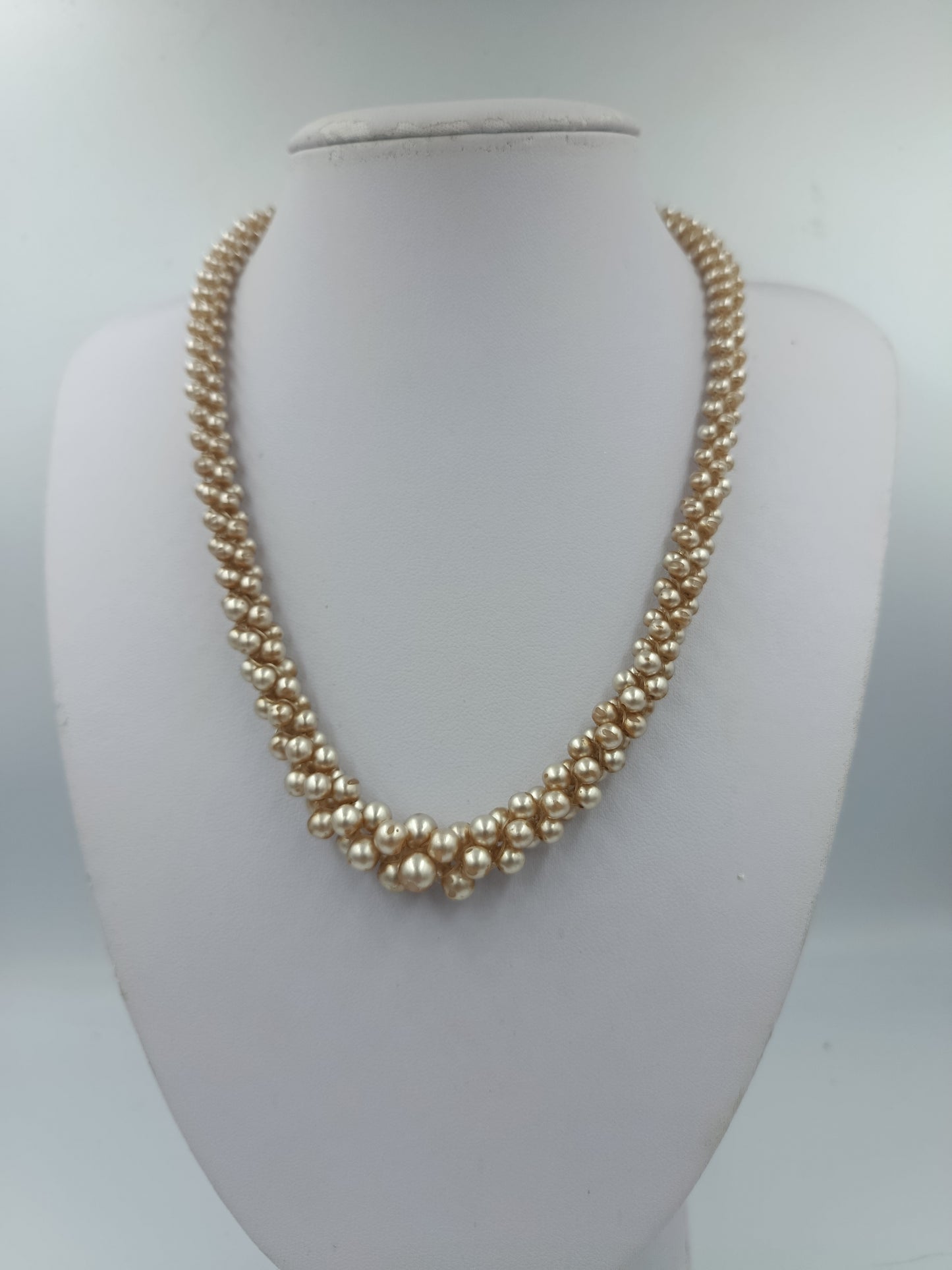 Perlenkette mit 835er Silberverschluss