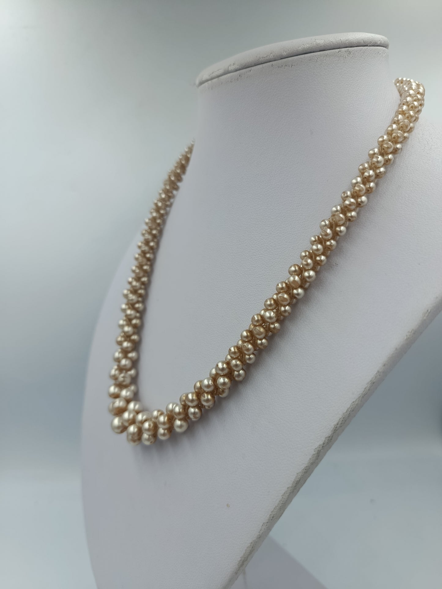 Perlenkette mit 835er Silberverschluss