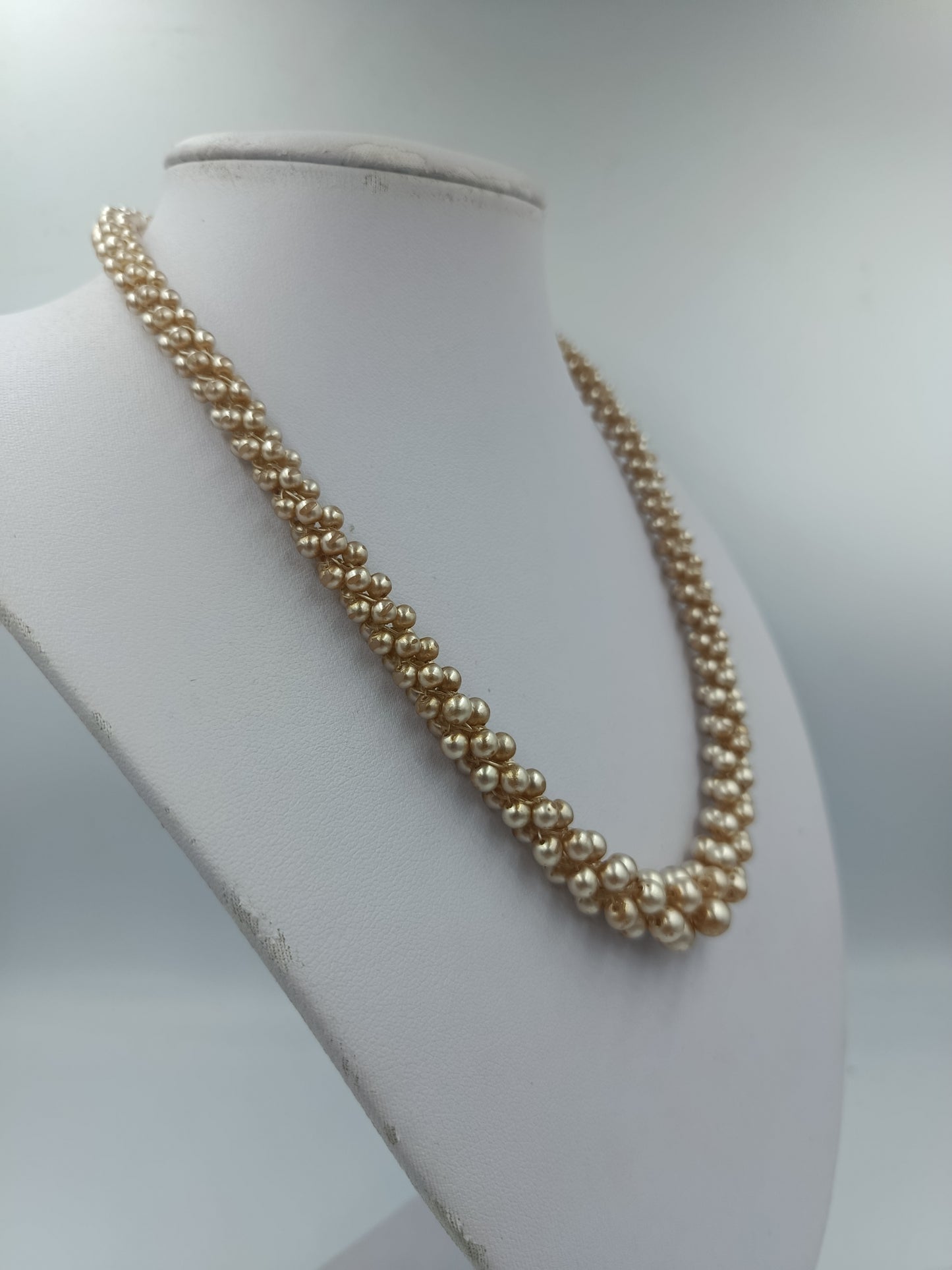 Perlenkette mit 835er Silberverschluss