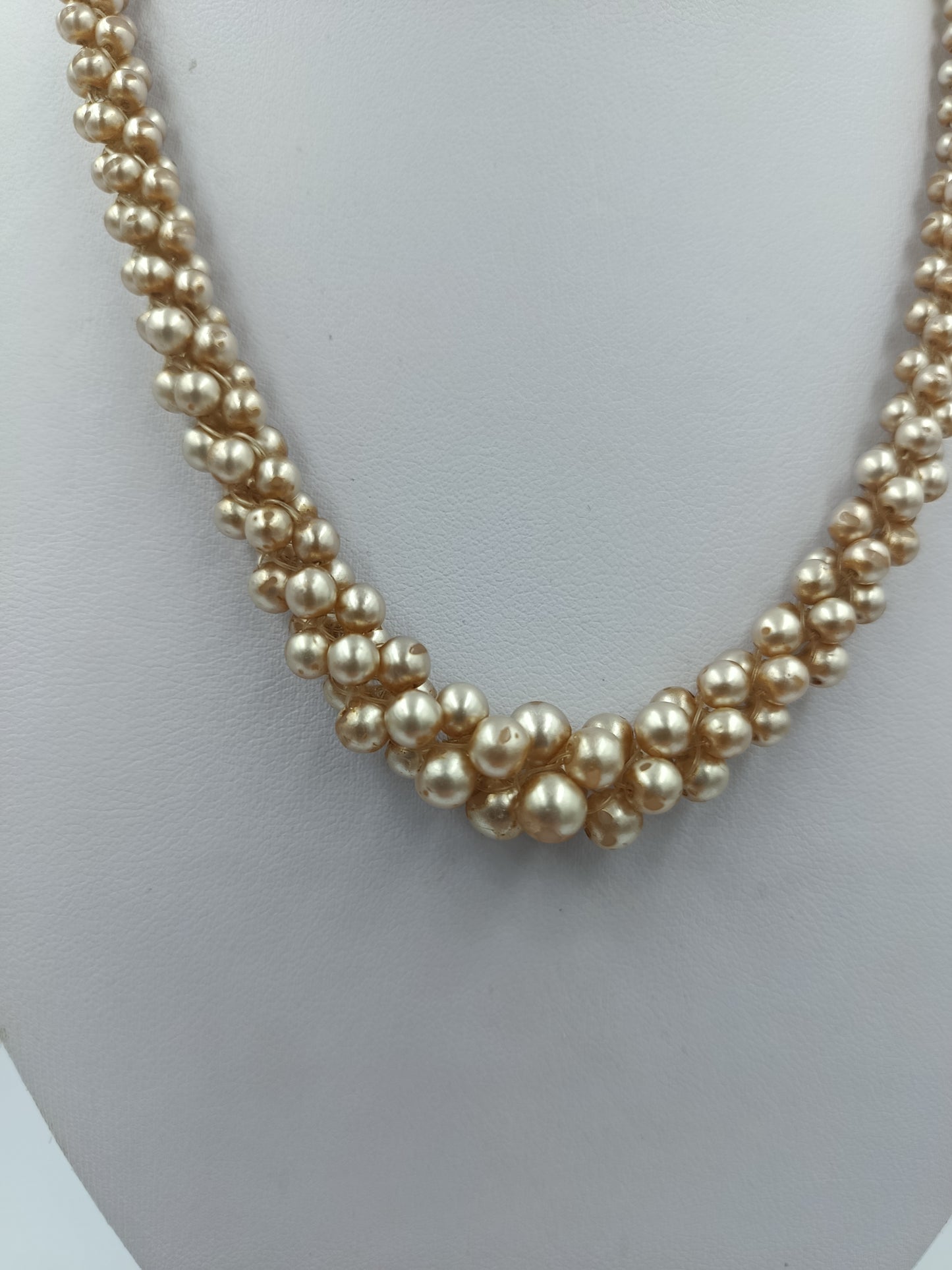 Perlenkette mit 835er Silberverschluss