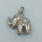 Anhänger Elefant Silberfarben mit feinen Details