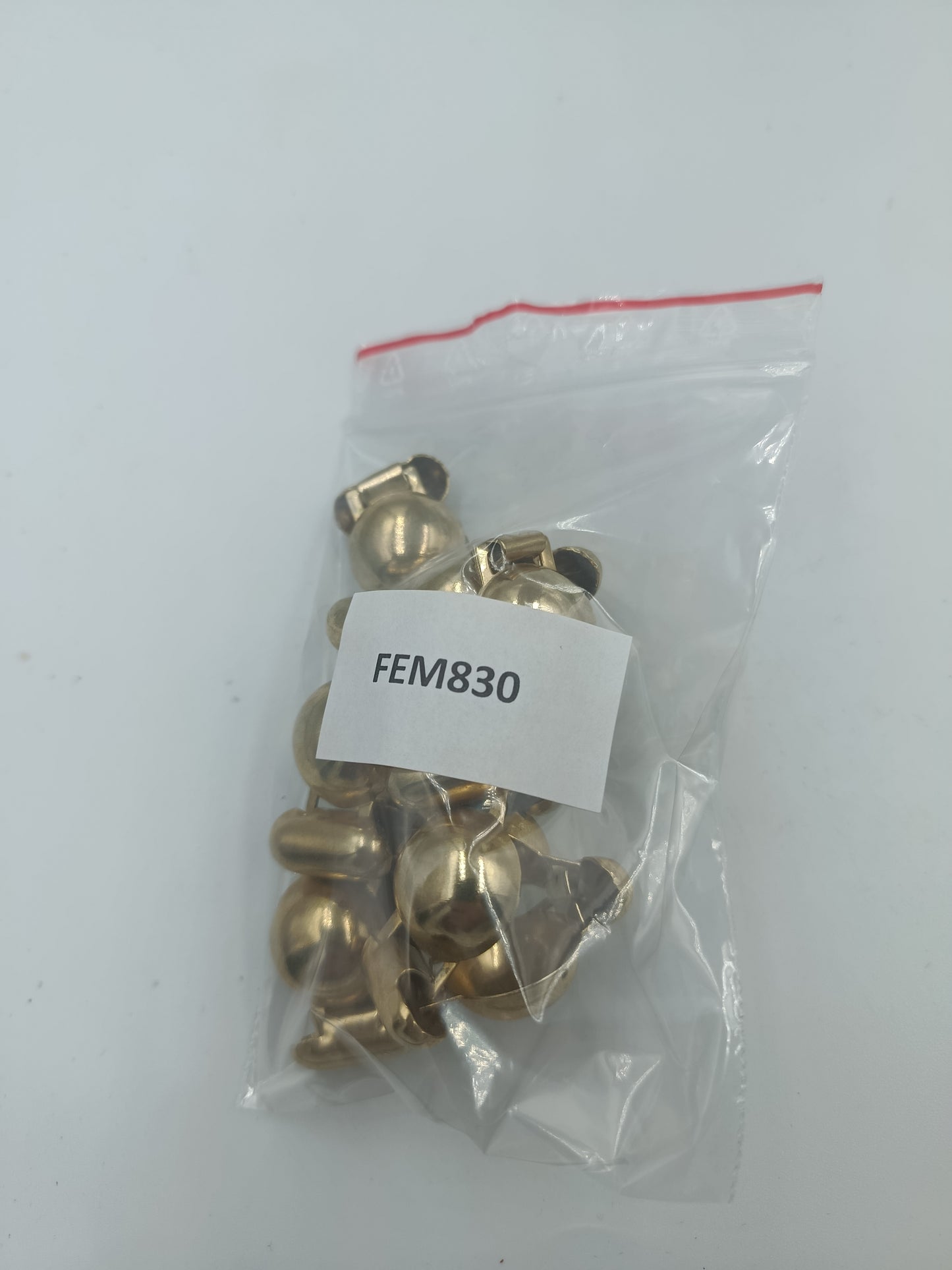 Goldfarbene Vintage Halskette mit Gliederelementen
