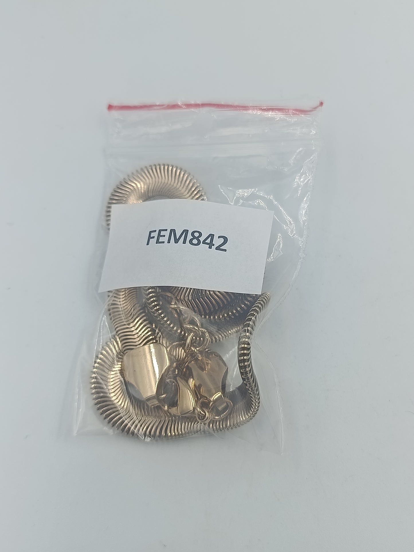 Vergoldete Schlangen Kette mit Glanzfinish im eleganten Design