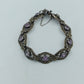 925 Silber Armband mit Amethyst und Markasiten Vintage Design