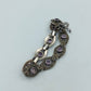 925 Silber Armband mit Amethyst und Markasiten Vintage Design