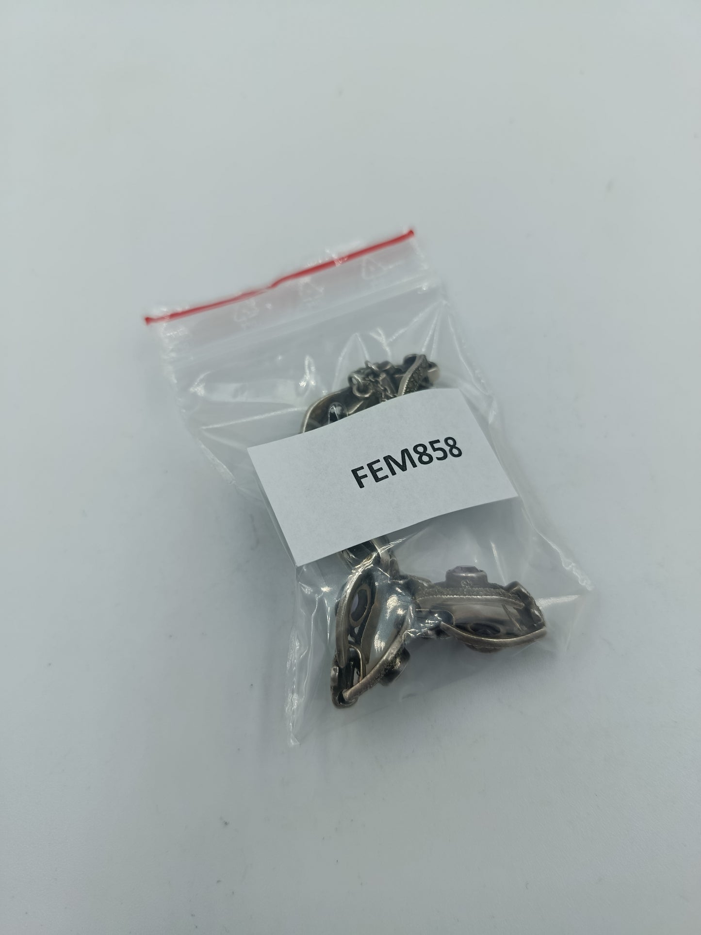 925 Silber Armband mit Amethyst und Markasiten Vintage Design