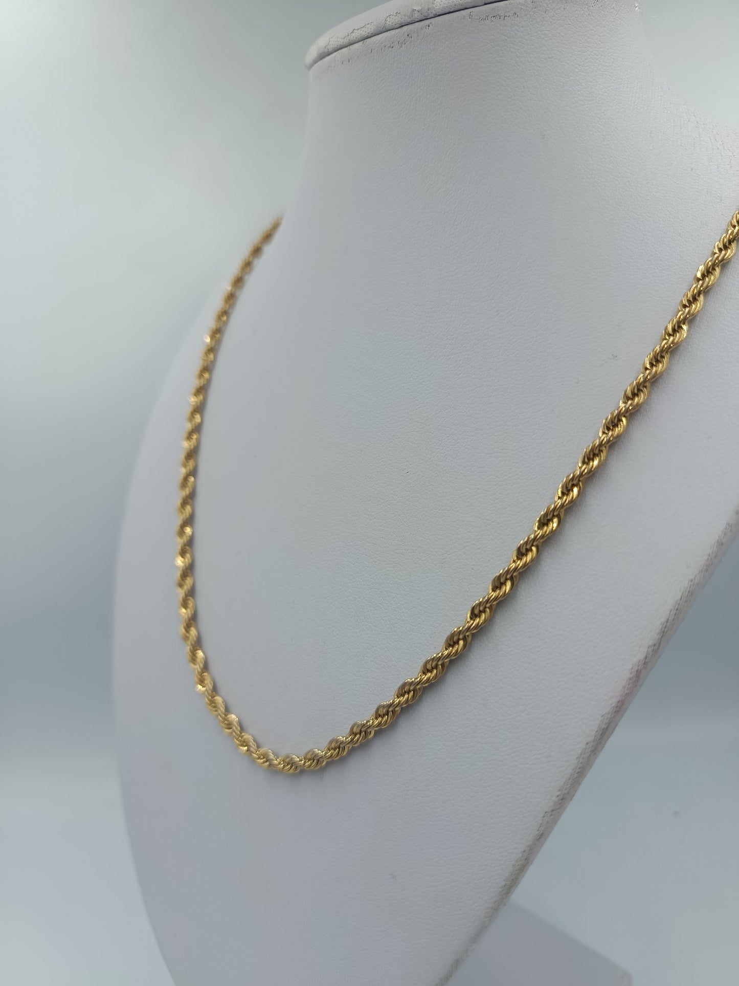 Napier goldfarbene Kordelkette Halskette klassisch elegant