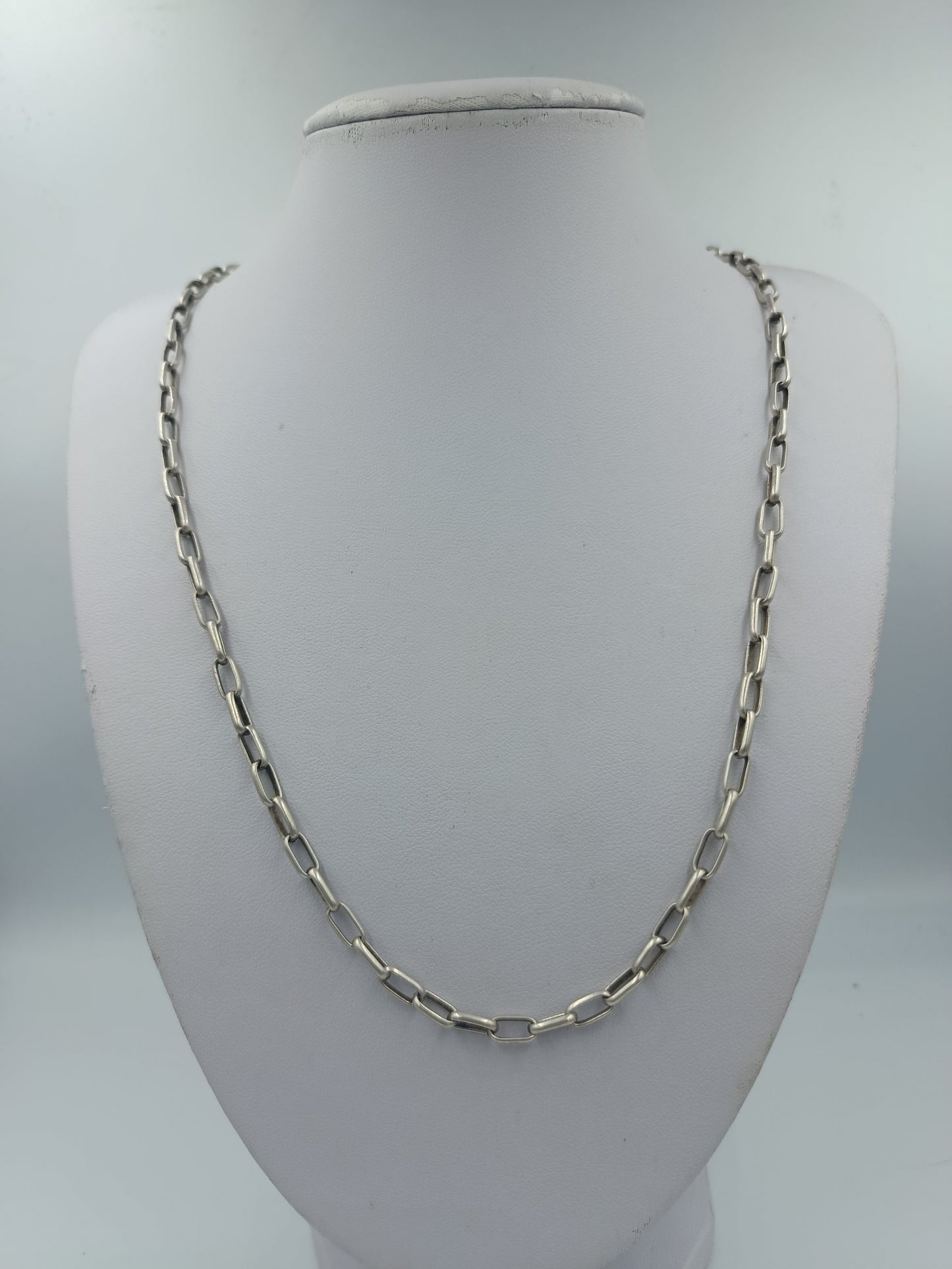 925 Silber Halskette Gliederkette Panzerkette Unisex Sterling