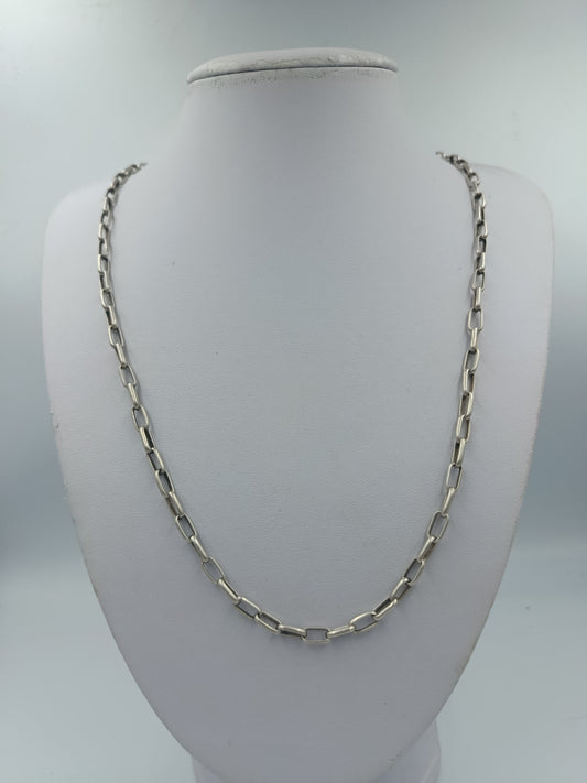 925 Silber Halskette Gliederkette Panzerkette Unisex Sterling