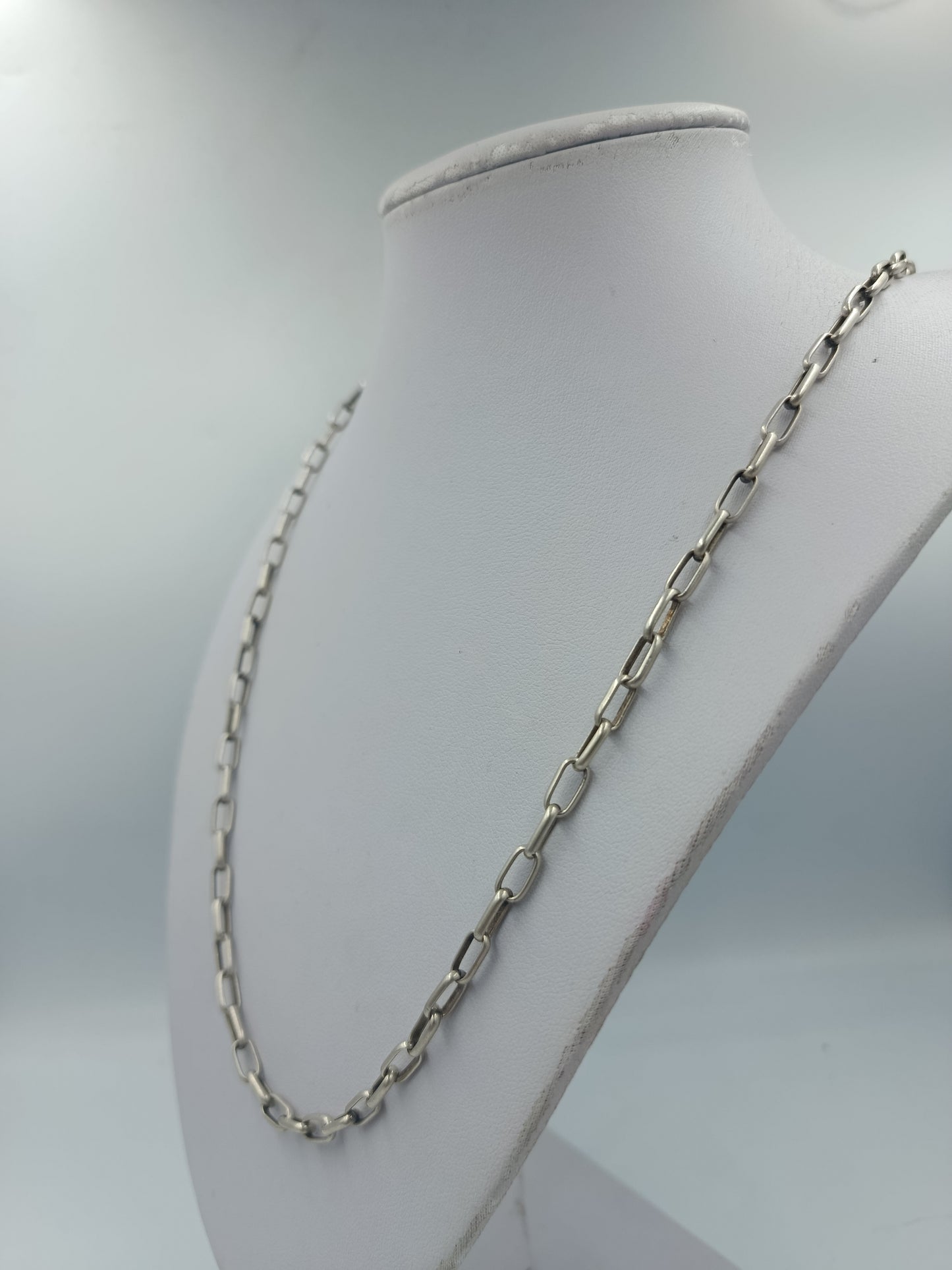 925 Silber Halskette Gliederkette Panzerkette Unisex Sterling