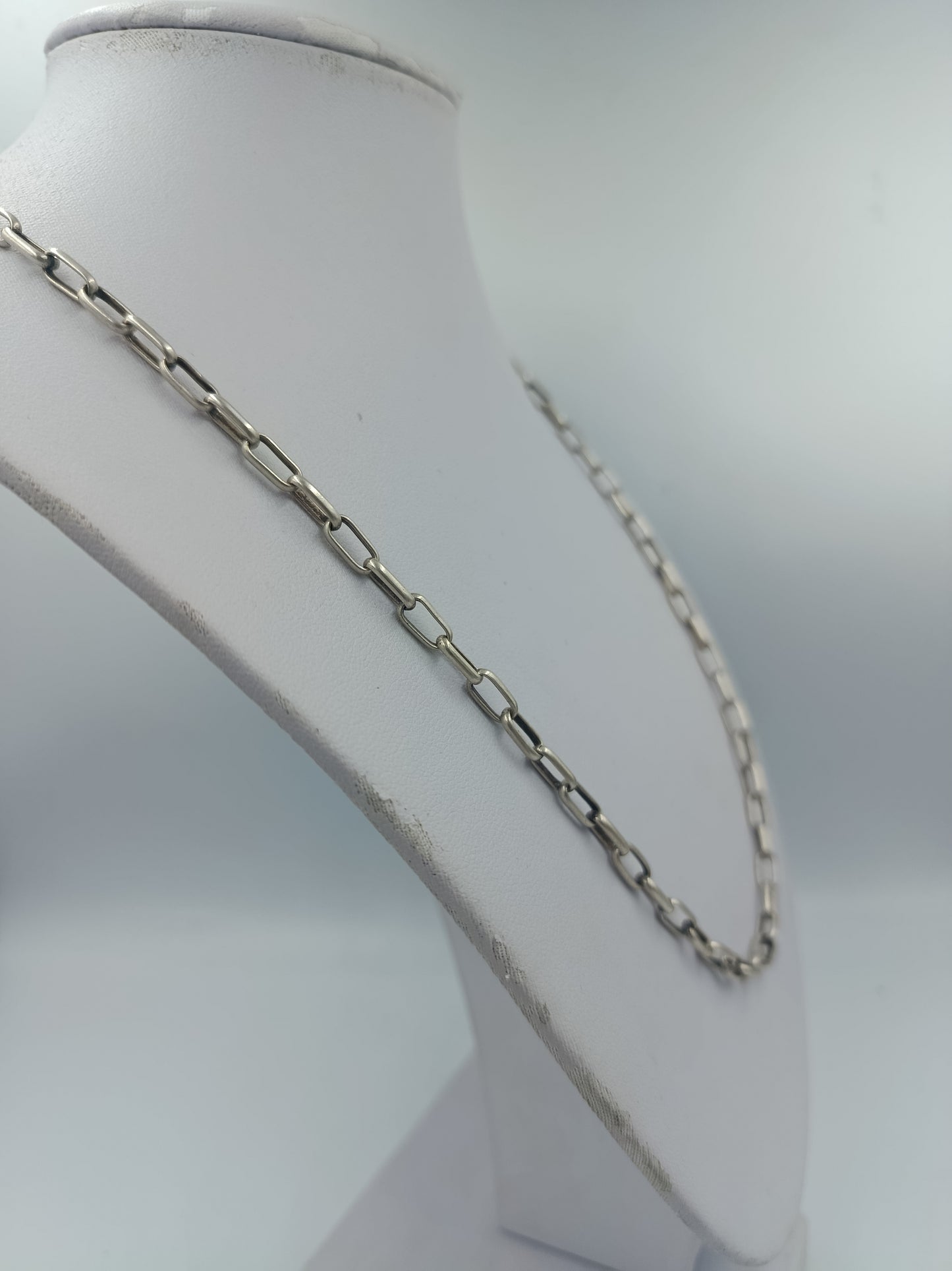 925 Silber Halskette Gliederkette Panzerkette Unisex Sterling