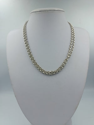 Thomas Sabo 925 Silber Halskette Rundanker Gliederkette