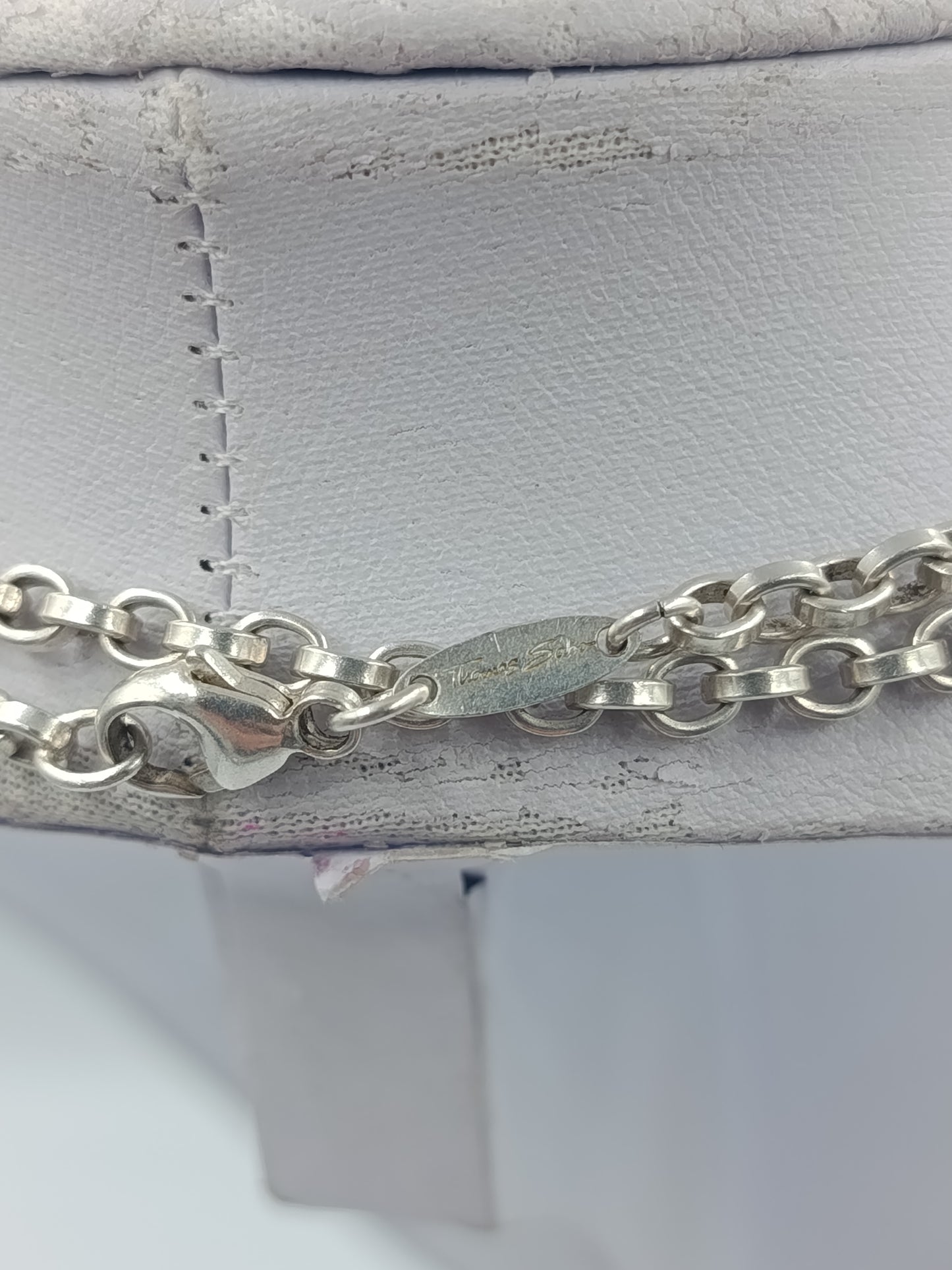 Thomas Sabo 925 Silber Halskette Rundanker Gliederkette