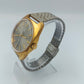 Dugena Classic Armbanduhr zweifarbig Vintage