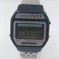 Casio Digitaluhr Melody Alarm Silber schwarz Vintage Retro Design