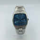 Louis Valentin Armbanduhr silber blau Edelstahl Quartz