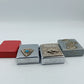 Set aus 4 Benzinfeuerzeugen 3x Zippo 1x Bohai Vintage Sammlung