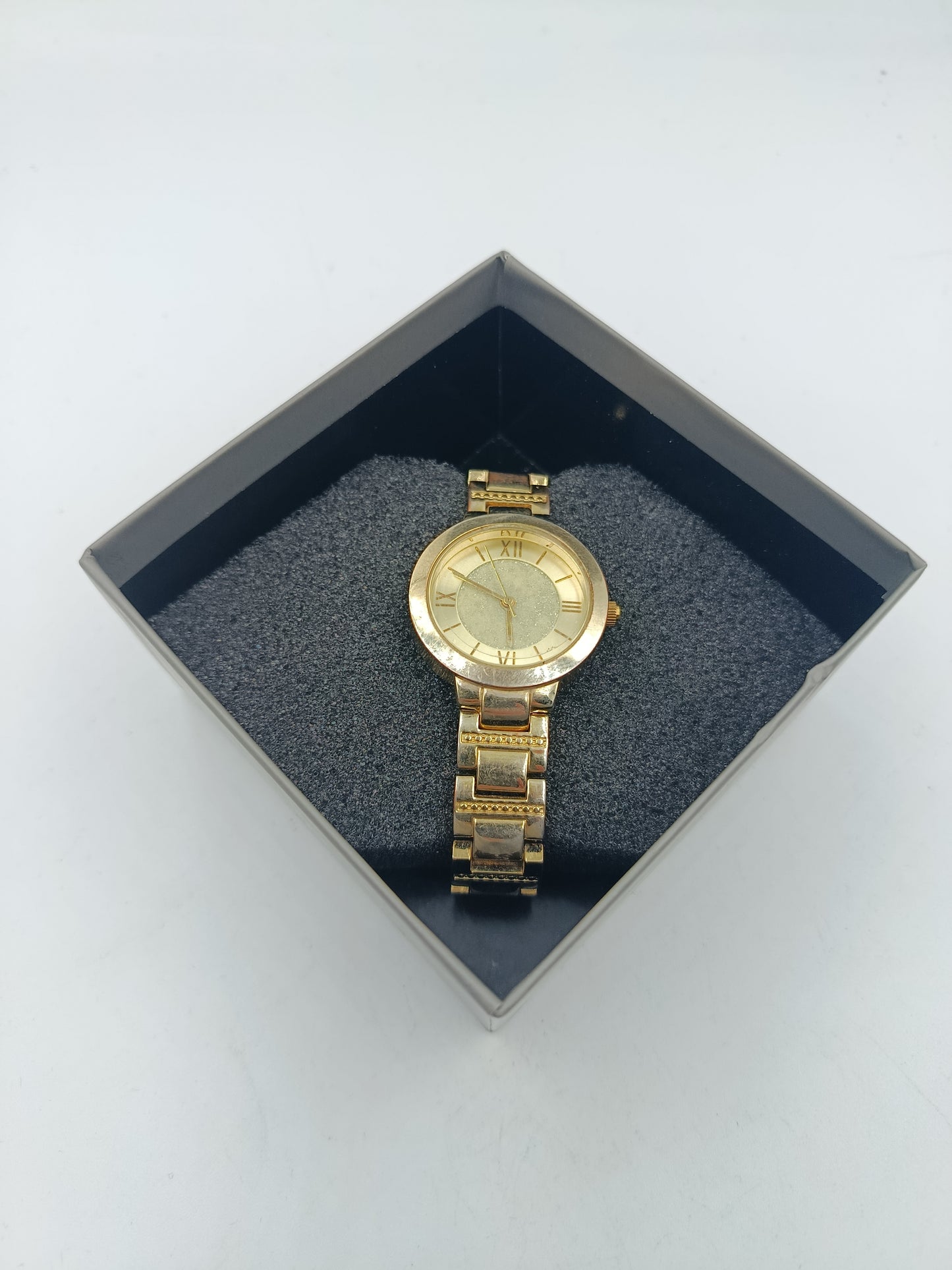 Damen Armbanduhr bBright Goldfarben 18cm Japan Quartz Elegant