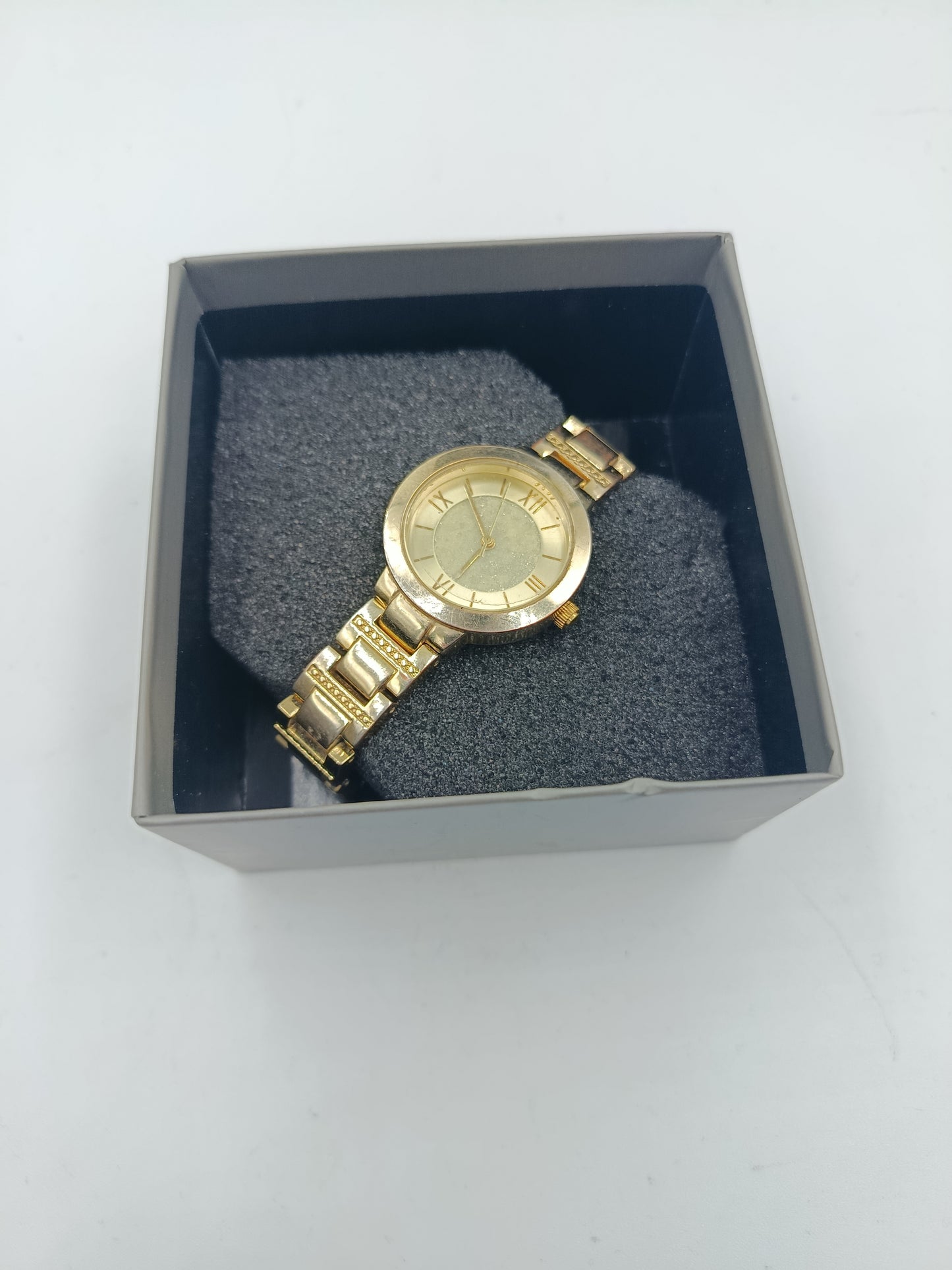 Damen Armbanduhr bBright Goldfarben 18cm Japan Quartz Elegant