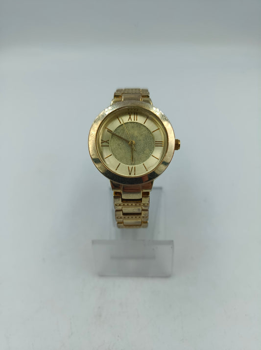 Damen Armbanduhr bBright Goldfarben 18cm Japan Quartz Elegant