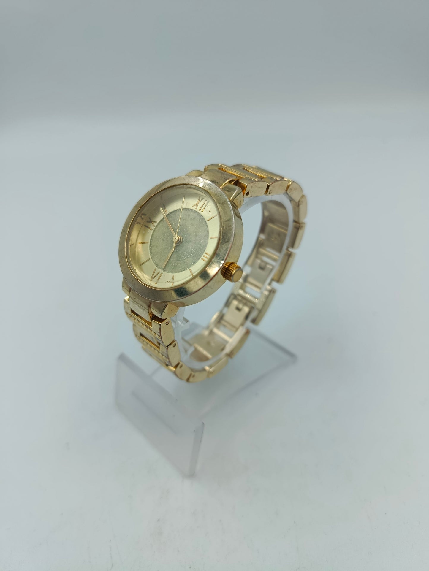 Damen Armbanduhr bBright Goldfarben 18cm Japan Quartz Elegant