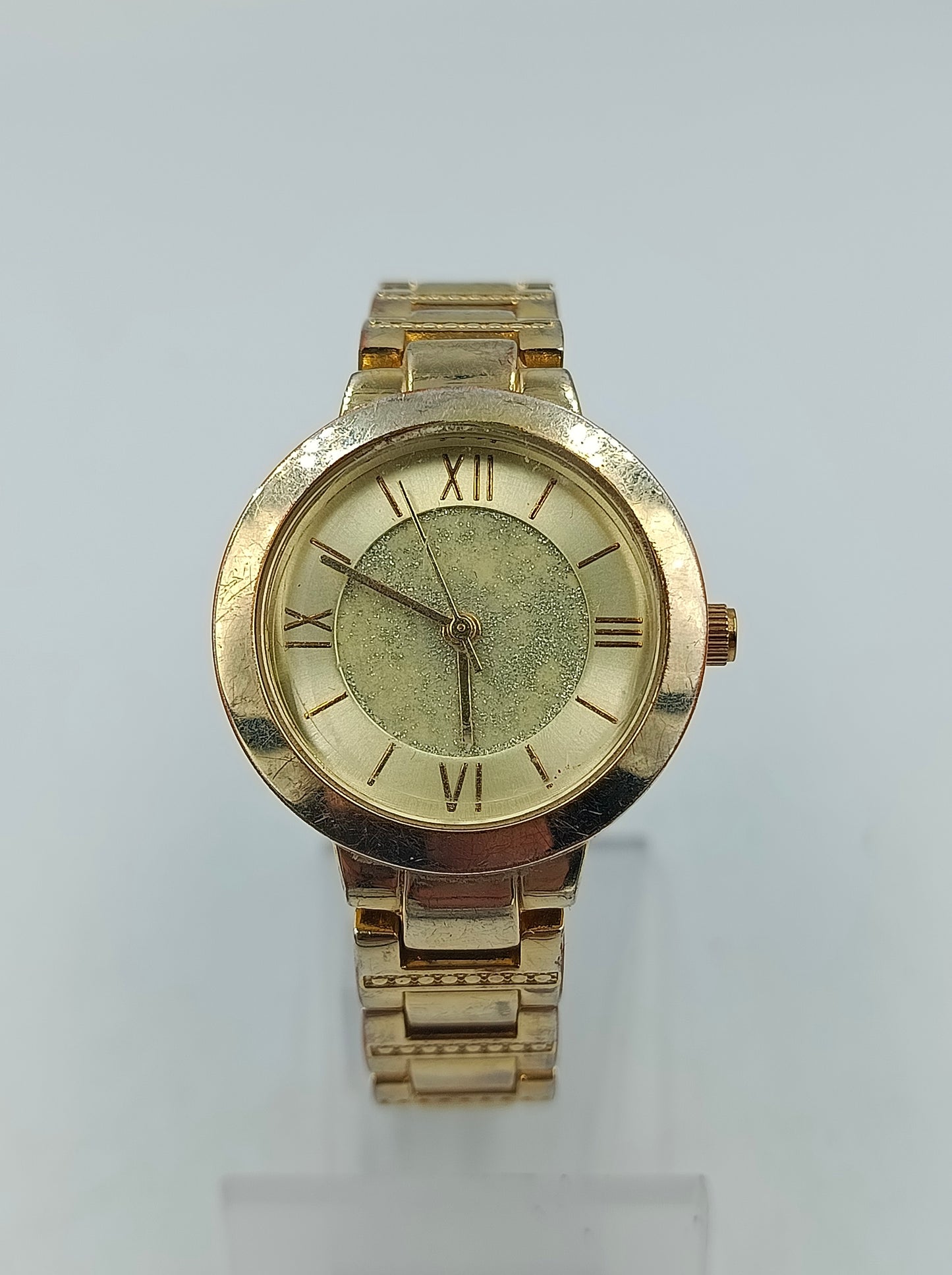 Damen Armbanduhr bBright Goldfarben 18cm Japan Quartz Elegant