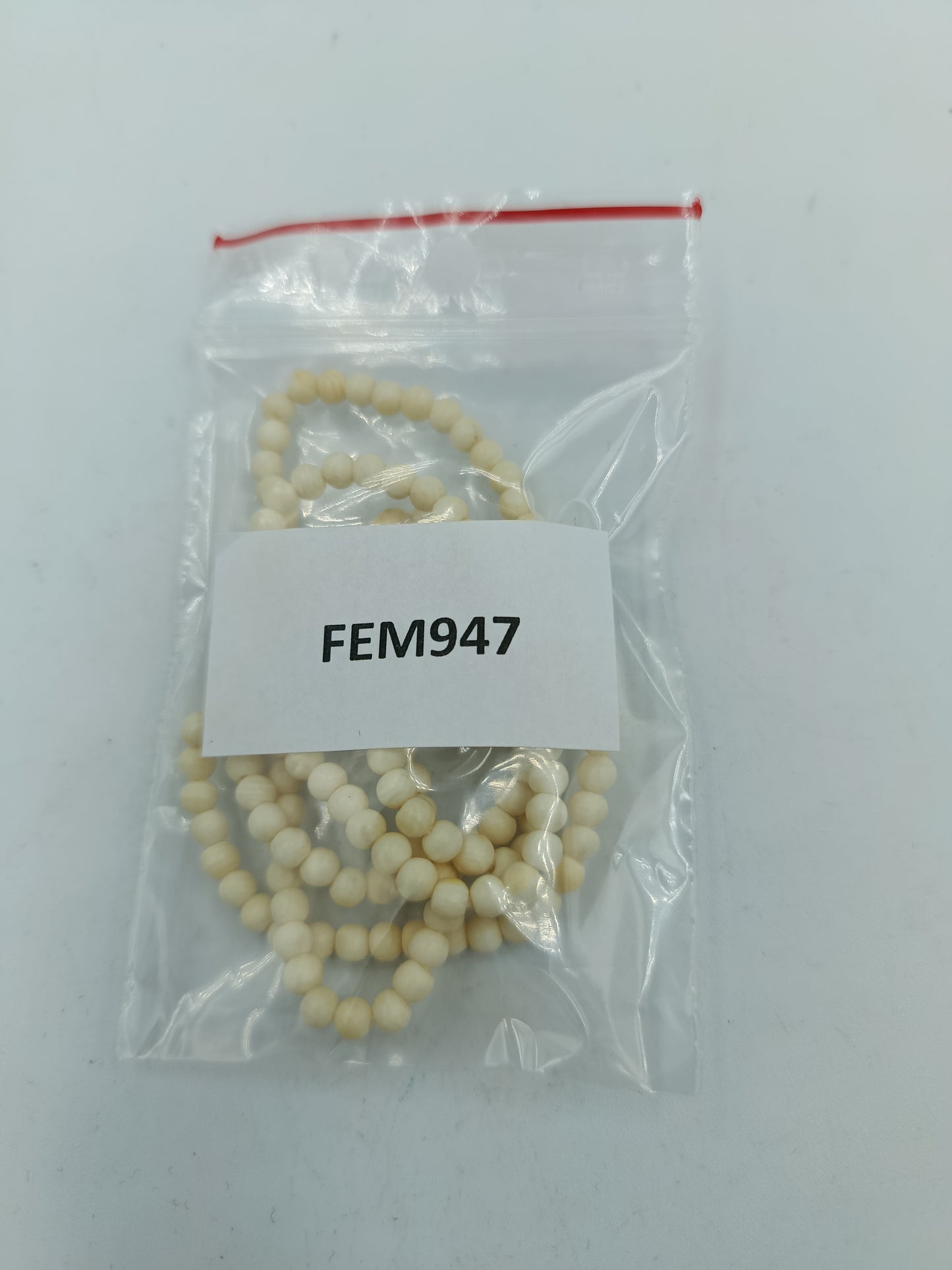 Perlenkette in Cremeweiß Klassisch Vintage Schmuck