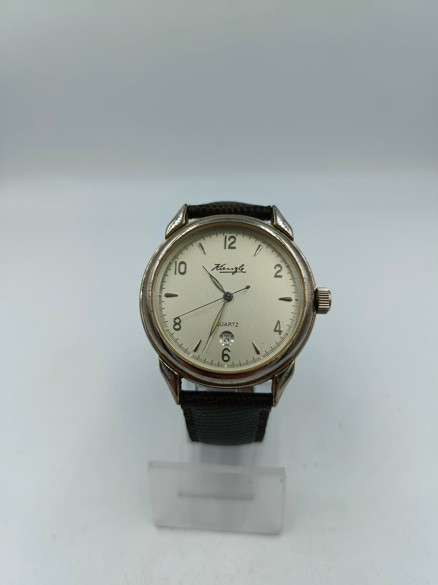 Hering Armbanduhr Quartz Silberfarben mit Datumsanzeige