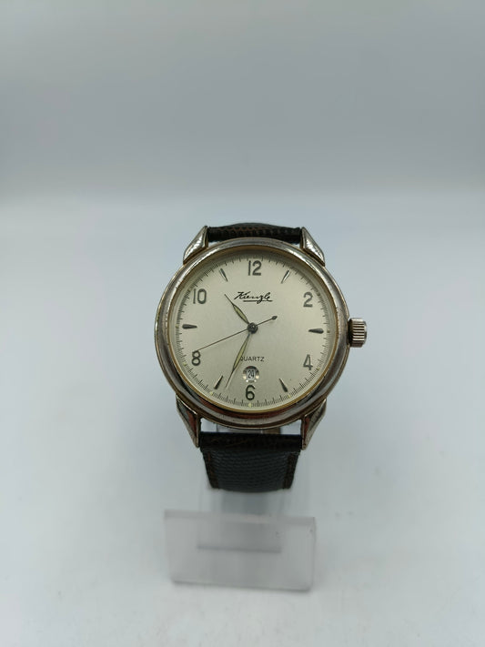 Hering Armbanduhr Quartz Silberfarben mit Datumsanzeige